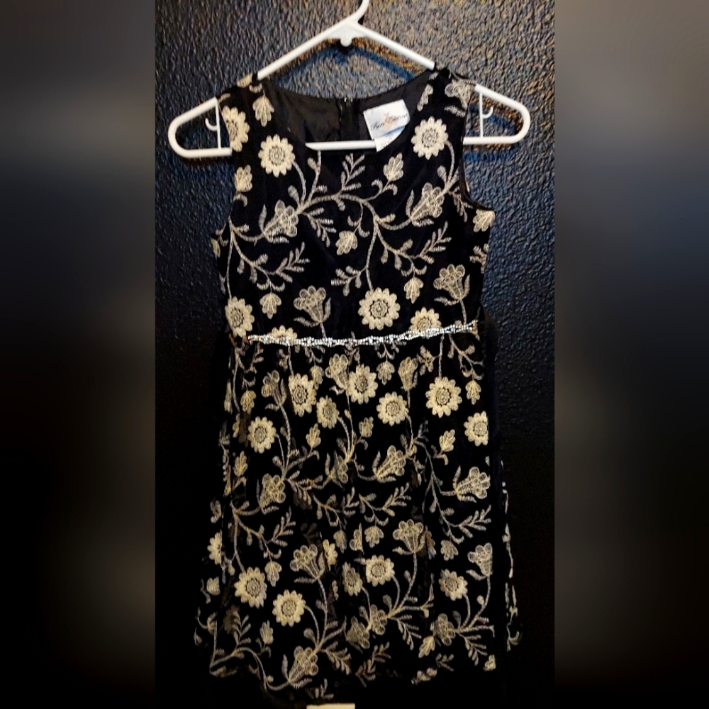 Black and white dress